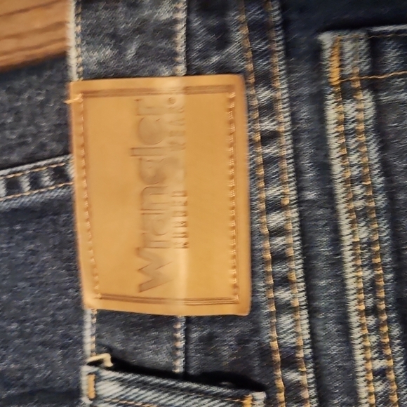 Wrangler Cowboy  Blue Jeans   Men's Size 48x32. BIG AND TALL - Picture 4 of 4